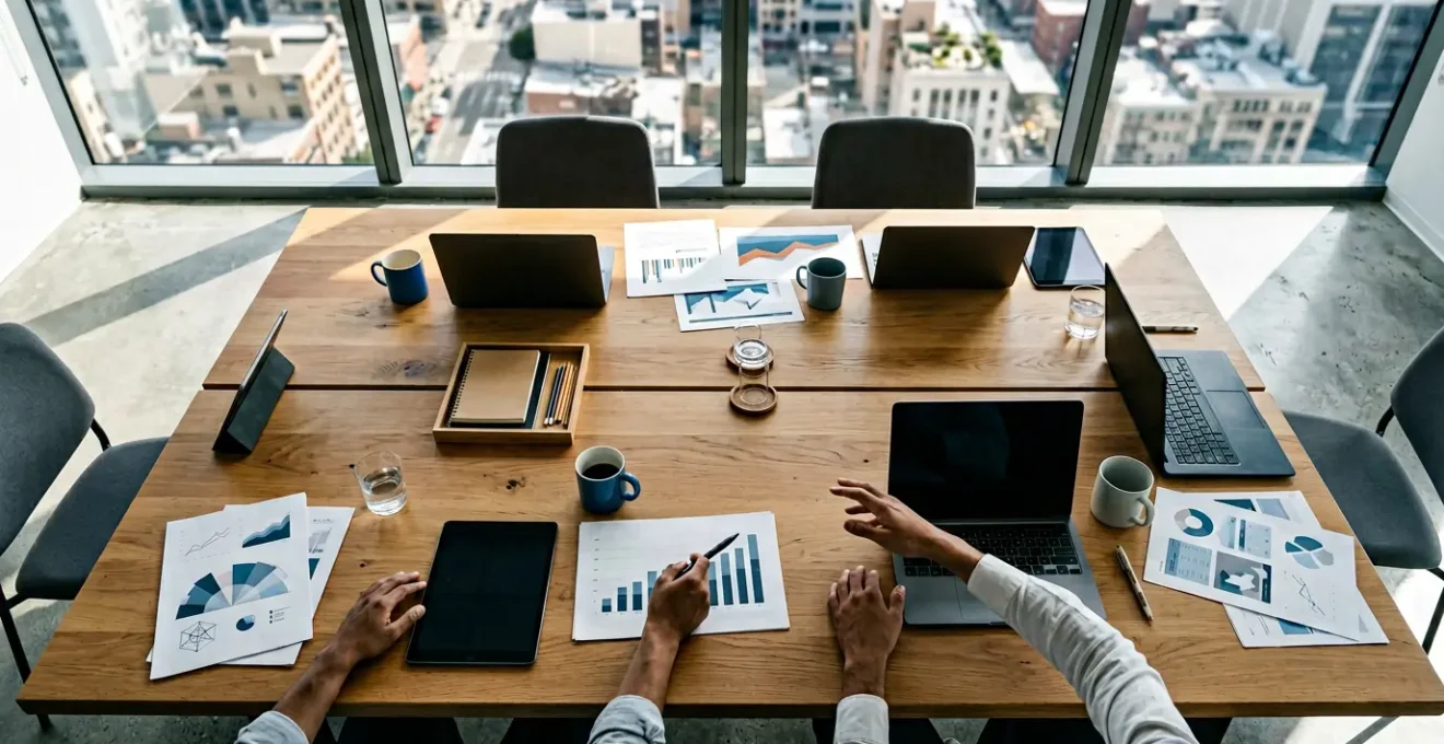 Estrategia de campaña publicitaria programática con análisis de datos y tablero de control digital