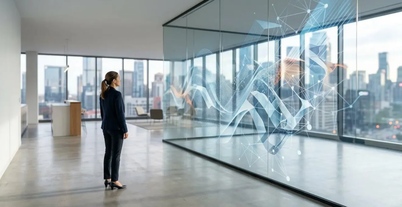 Profesional analizando métricas digitales en un entorno tecnológico moderno sin cookies de terceros