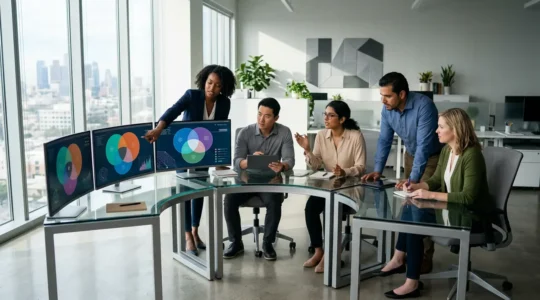 Estrategia de planificación de medios con múltiples pantallas y canales integrados para evitar duplicación de audiencias