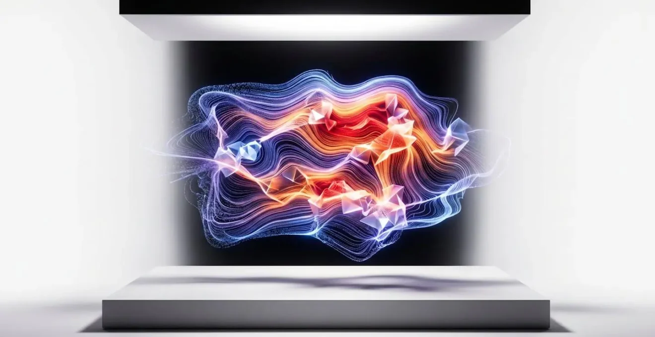 Visualización de datos de mapas de calor y rutas de usuario en espacio virtual tridimensional